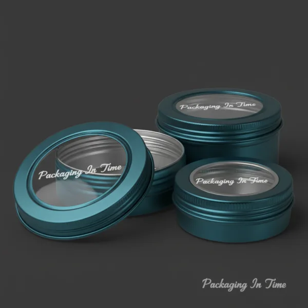 Screw Top Metal Tins view 3