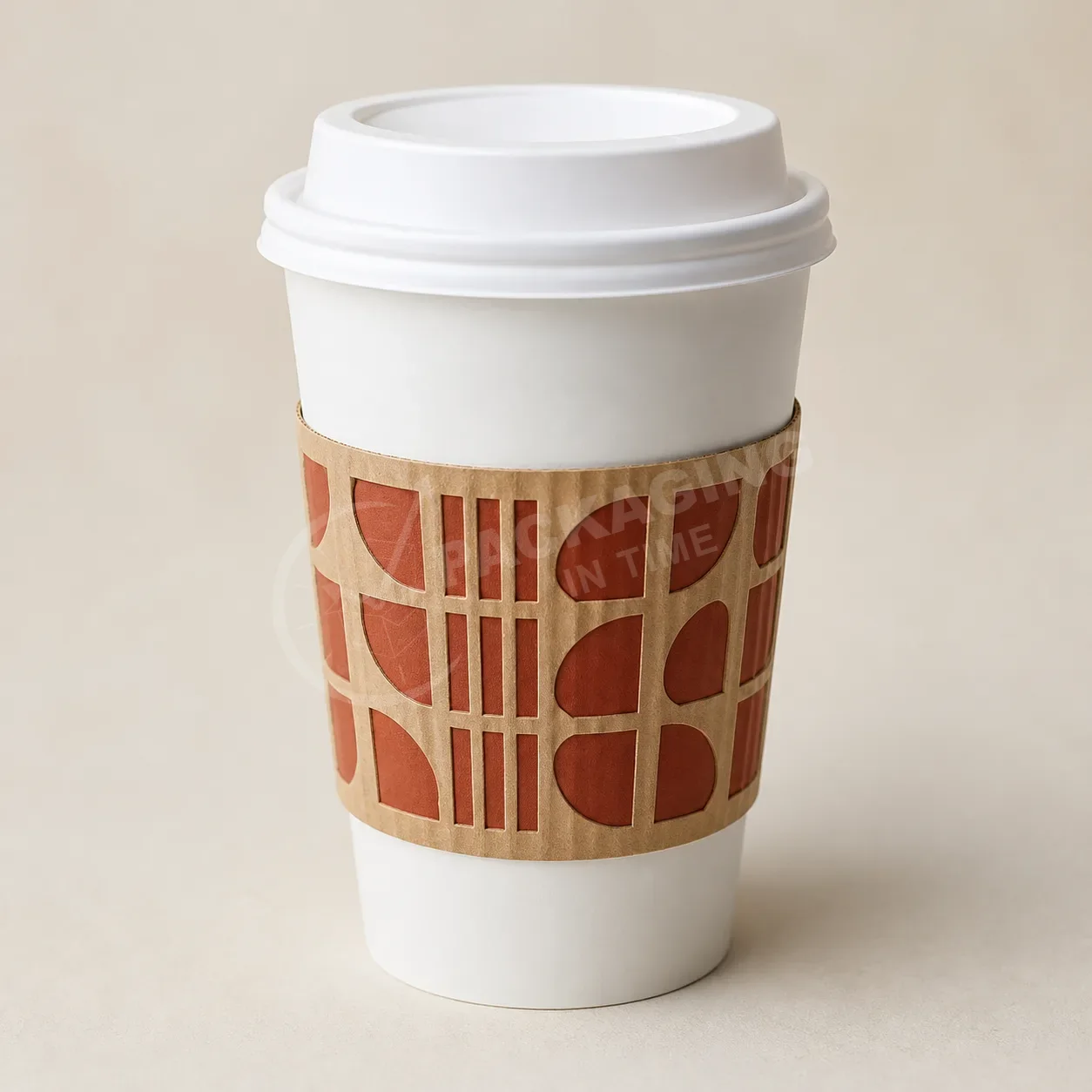 Custom Coffee Cup Sleeves with Printed Design image 3