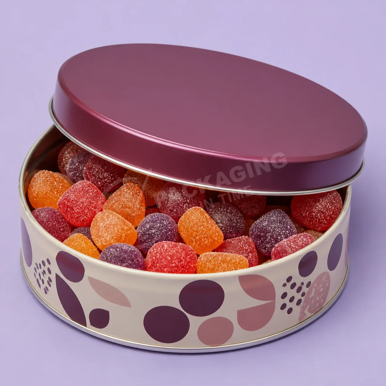 Meadowchew Gummy Tin with Assorted Fruit Flavors
