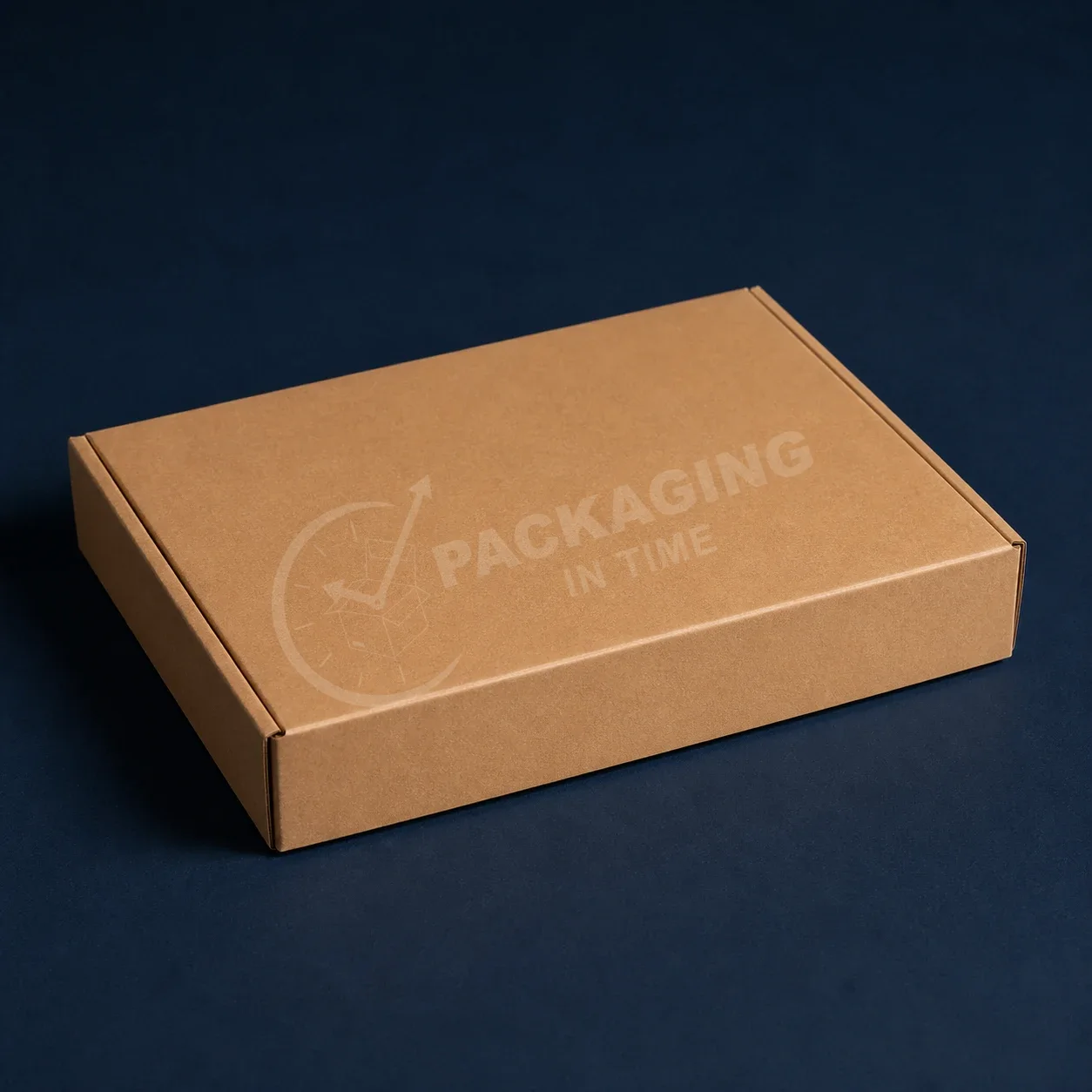 Kraft Mailer Box with Self-Closing Closure image 3