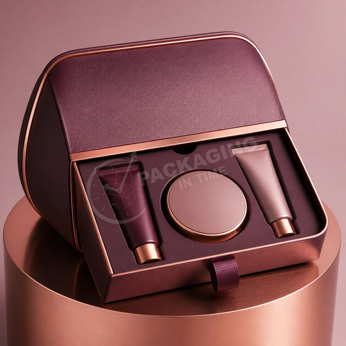 Luxury Beauty Gift Set Boxes with Ribbon Closure image 2