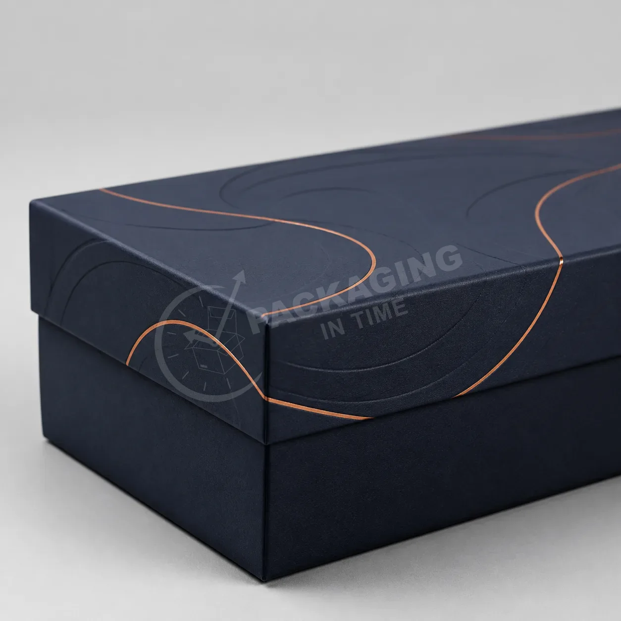 Custom Rigid Gift Boxes with Flap Closure image 2