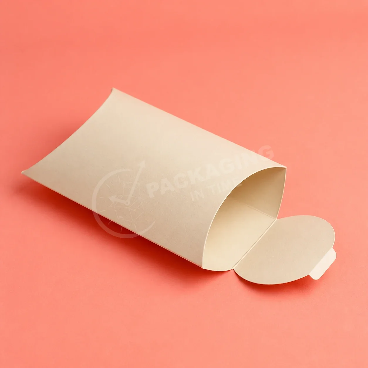 Pillow Box - Natural Kraft Paper Gift Packaging