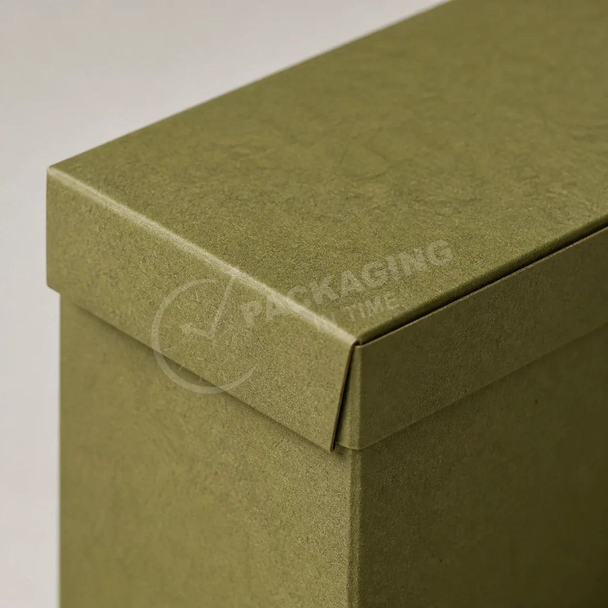 Kraft Top-Lid Carton Box - Natural Cardboard Packaging image 3