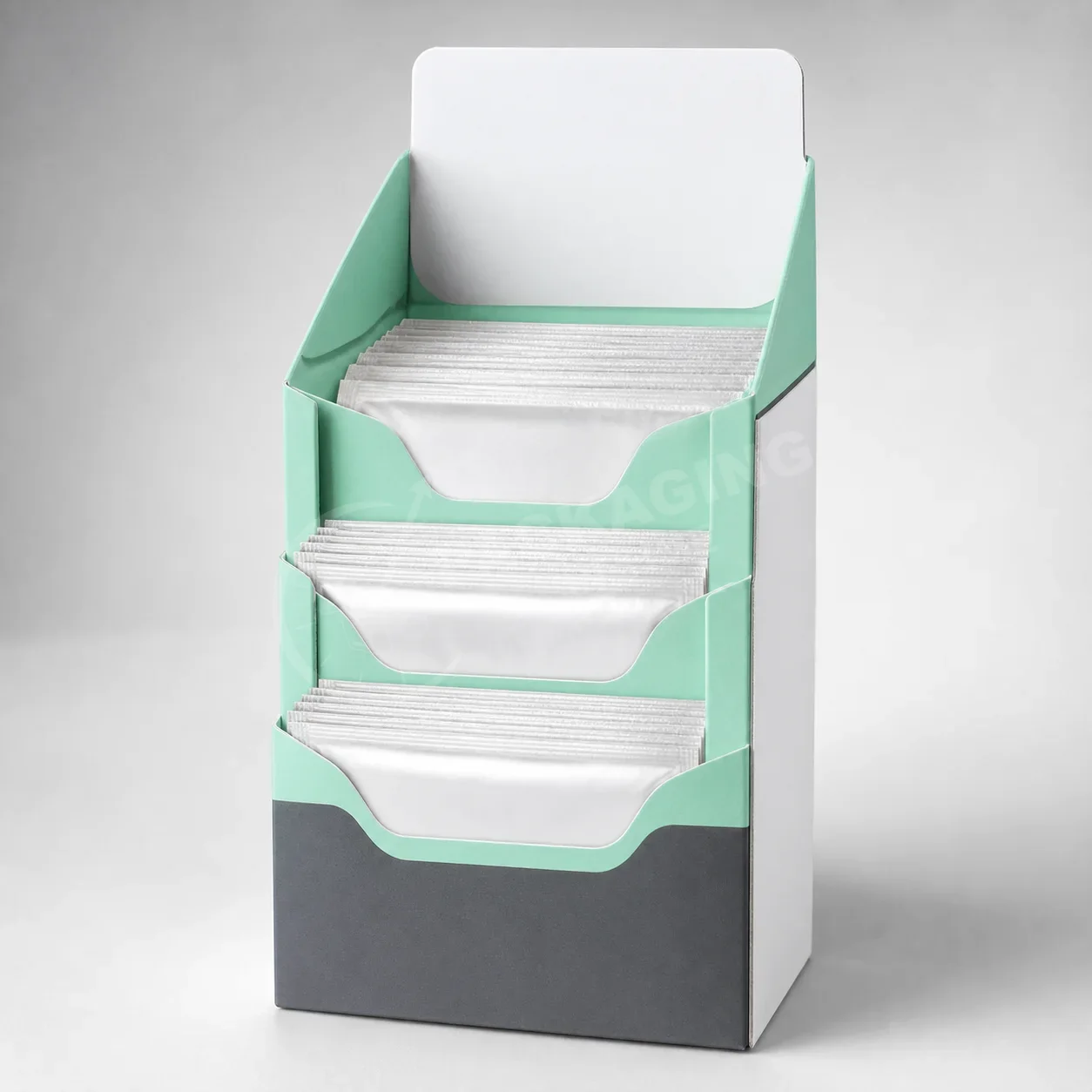 MediPouch Dispenser Box with Multi-Compartment Display