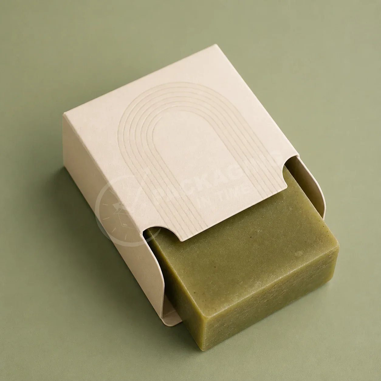 CradleLock Soap Carton with Nested Cradle Design image 2