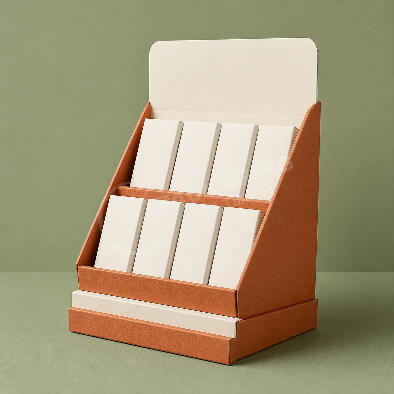 Cocoa Cascade Two-Tier Display Box image 4