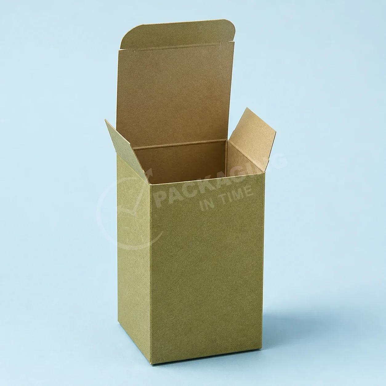 Kraft Top-Lid Carton Box - Natural Cardboard Packaging