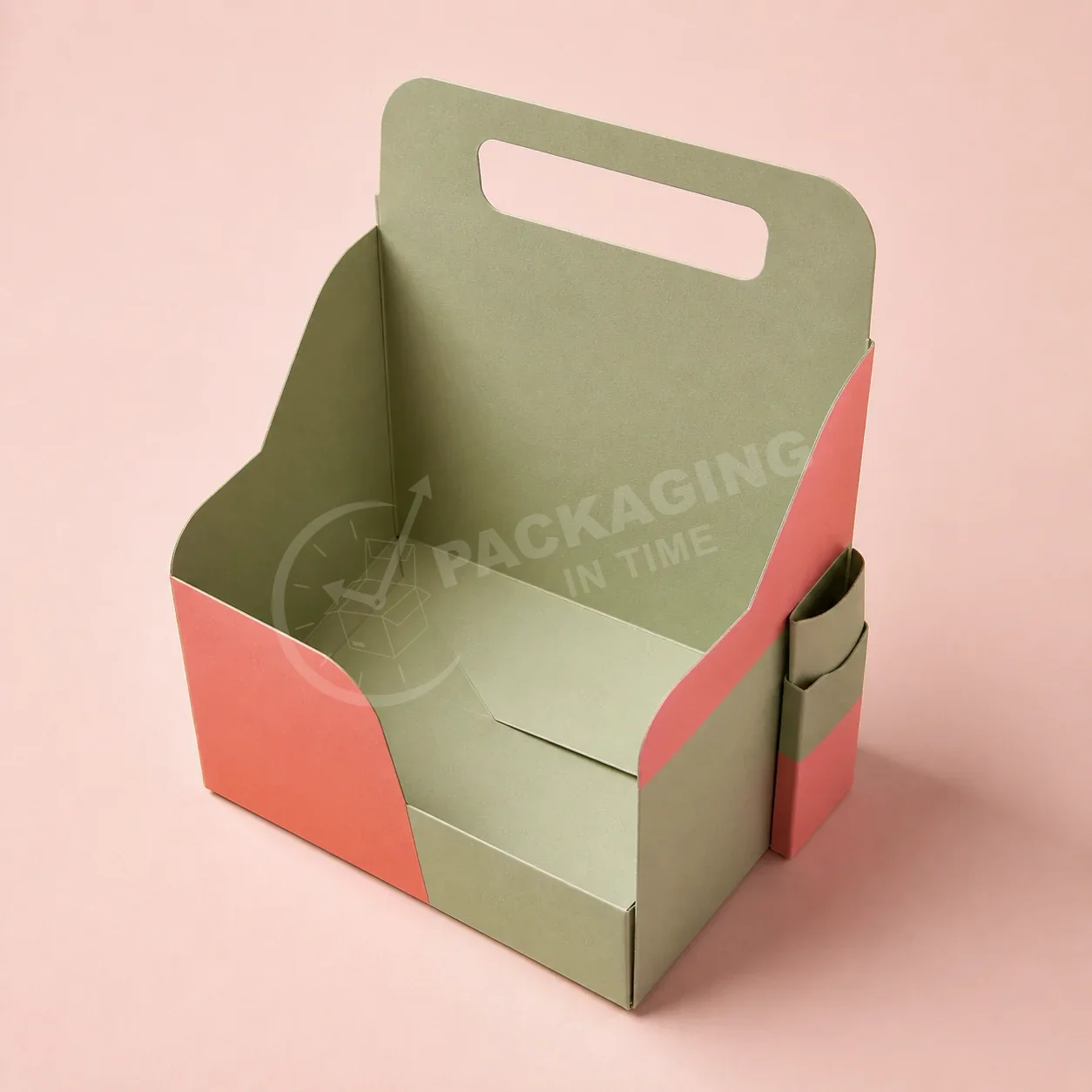 Serve Smart Meal Carrier with Utensil Pocket - Sage image 2