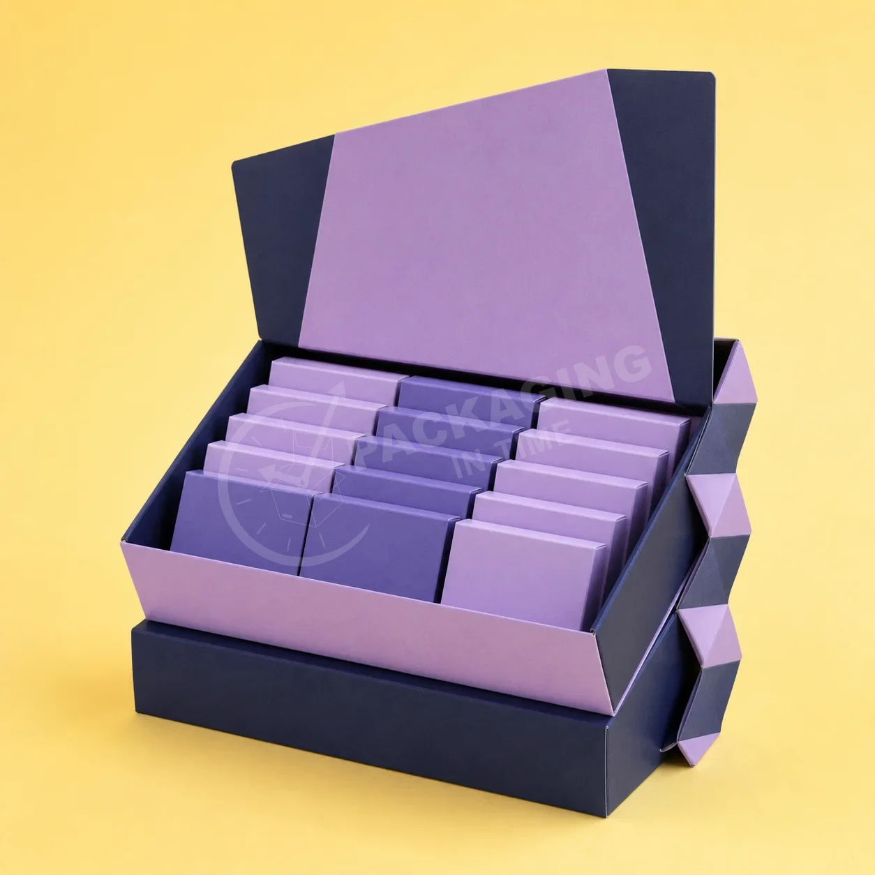 Playfield Counter Display Box with Tiered Product Showcase
