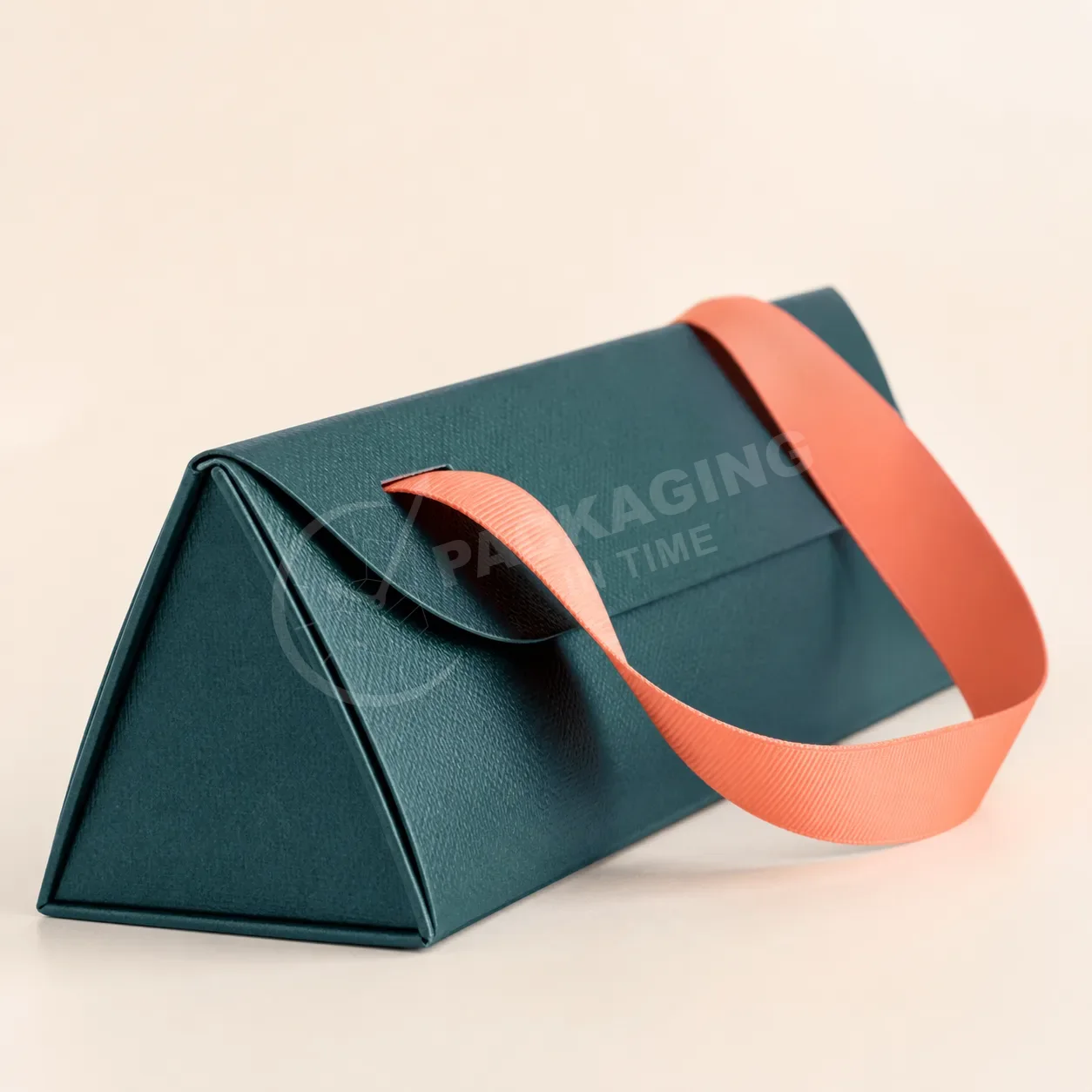 Custom Rigid Gift Boxes with Ribbon Handles image 2