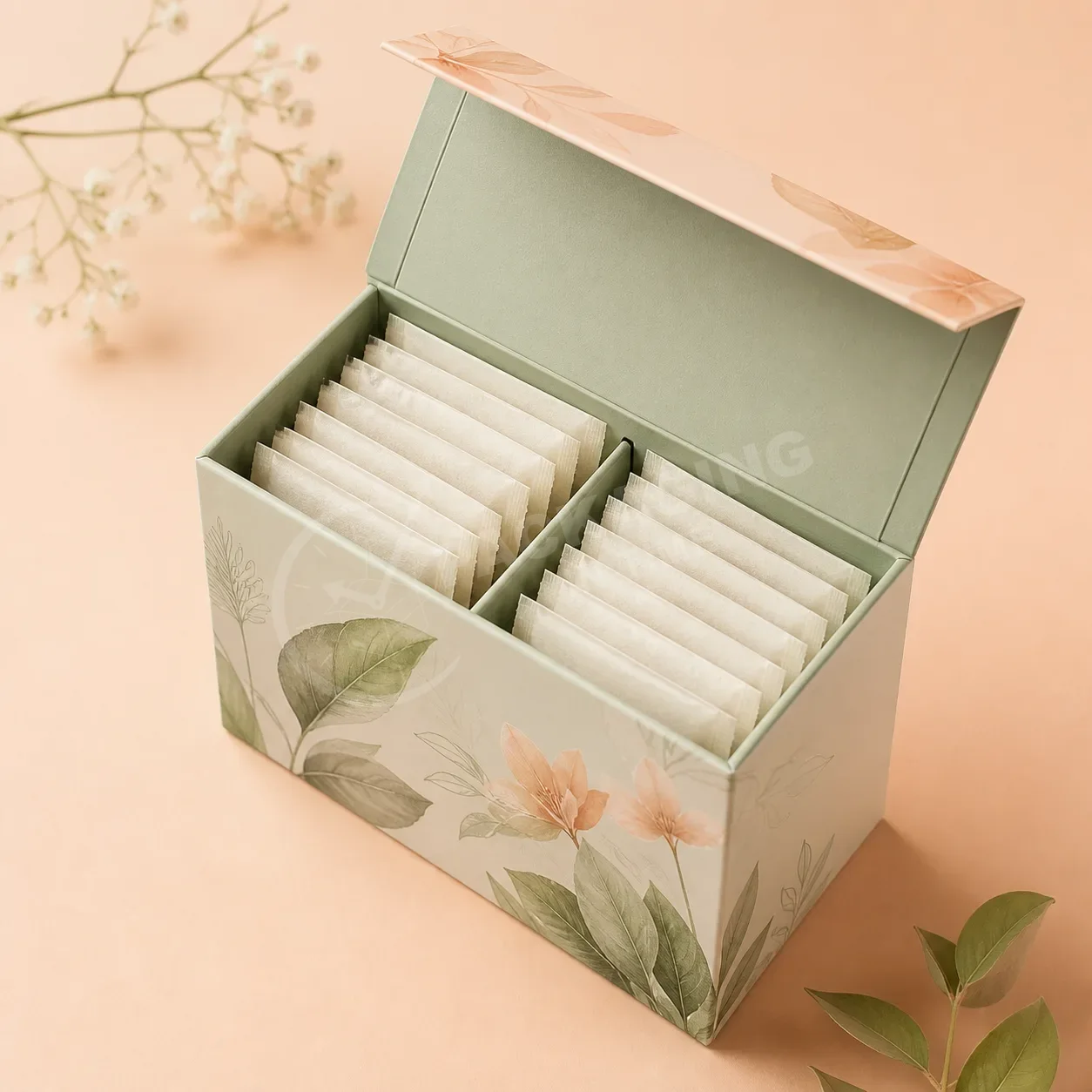Botanical Tea Gift Box with Sachets image 2