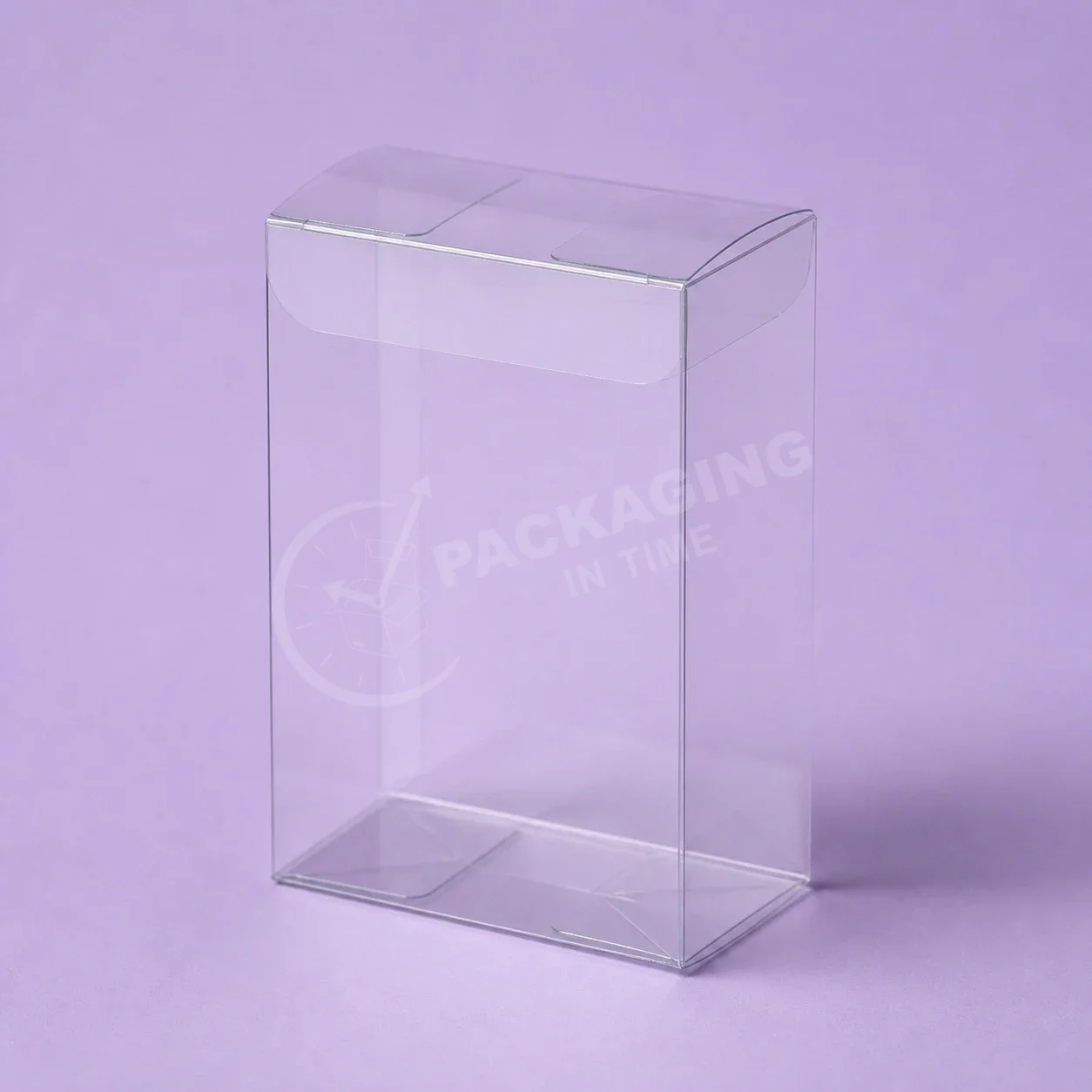 Clear Tuck Carton Box with Curved Top image 3