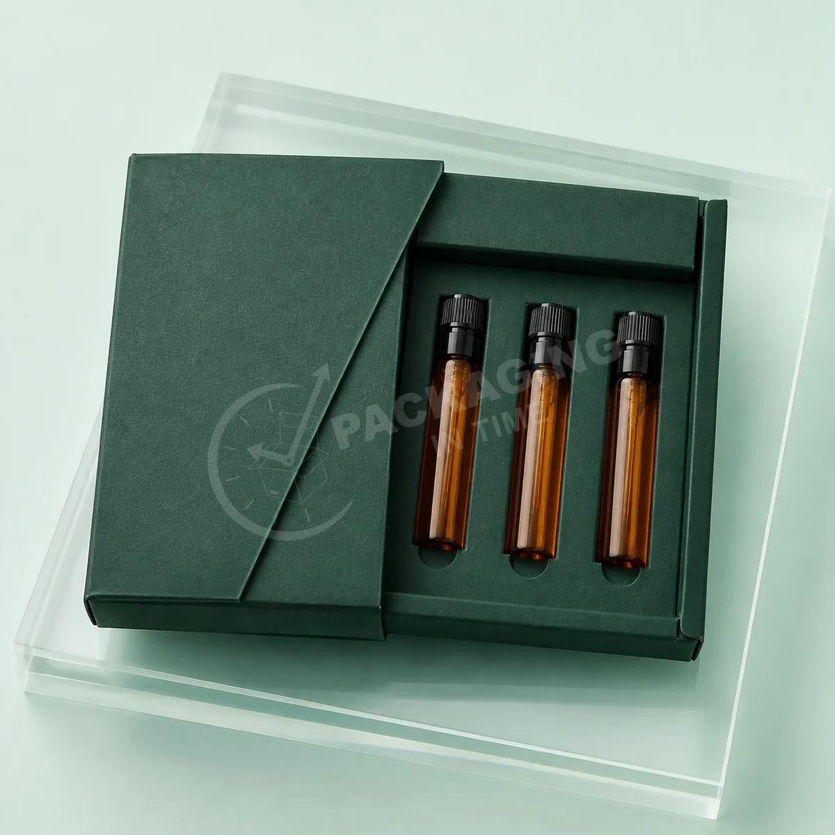 Premium Sample Box with Carrying Tray