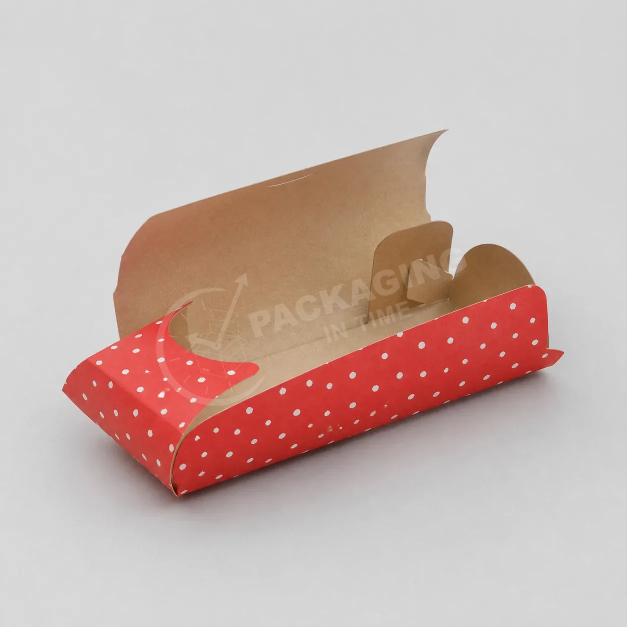 Branded Hot Dog Sleeve Box – Custom Food Packaging for Quick Service