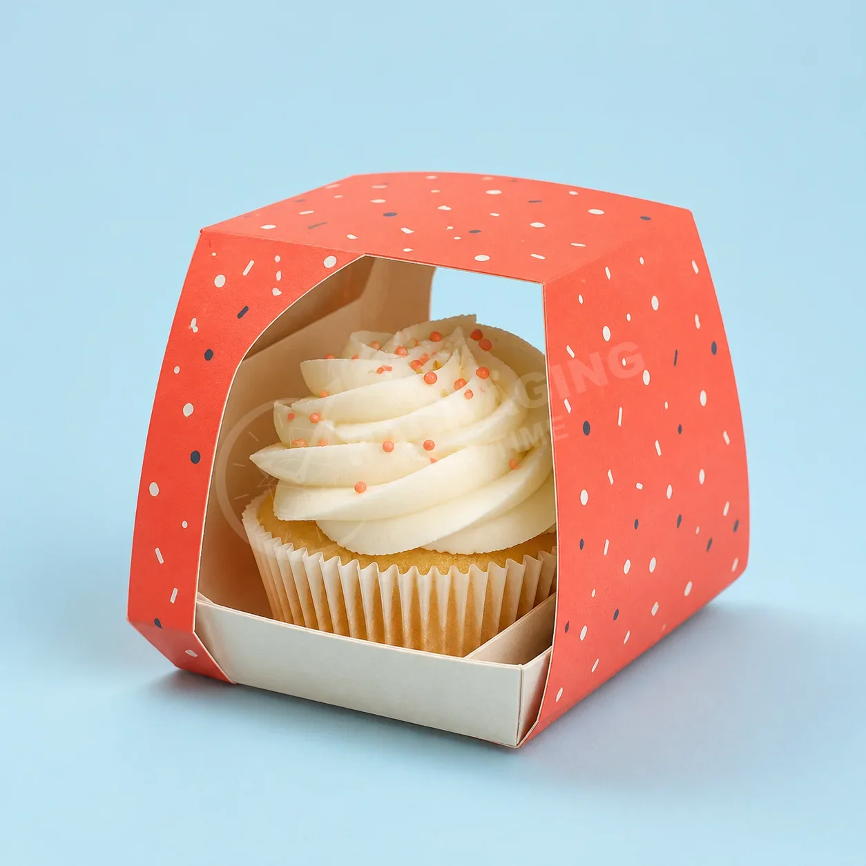 Cupcake Sleeve Boxes with Window Display