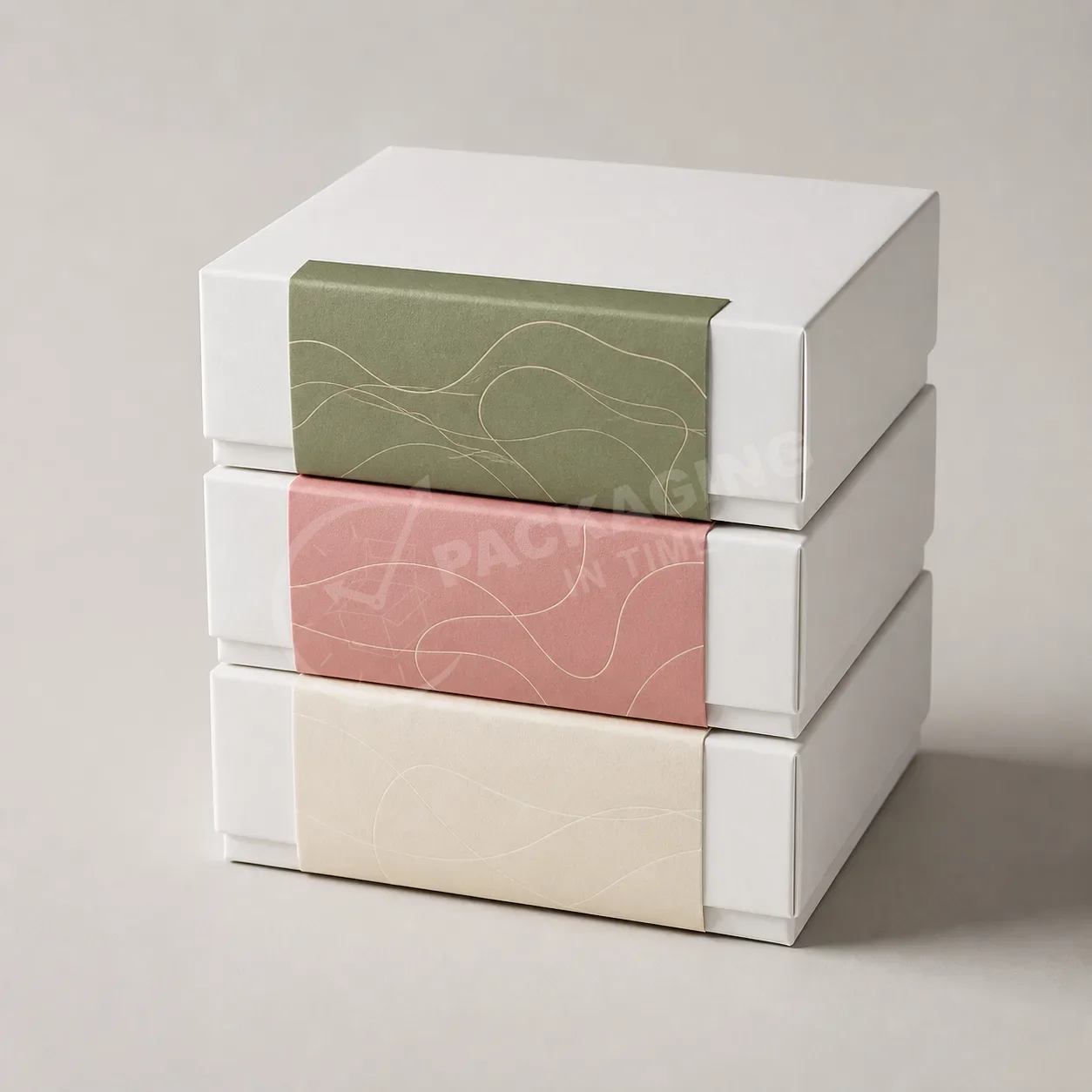 FlexWrap Packaging Bands with Custom Printed Design
