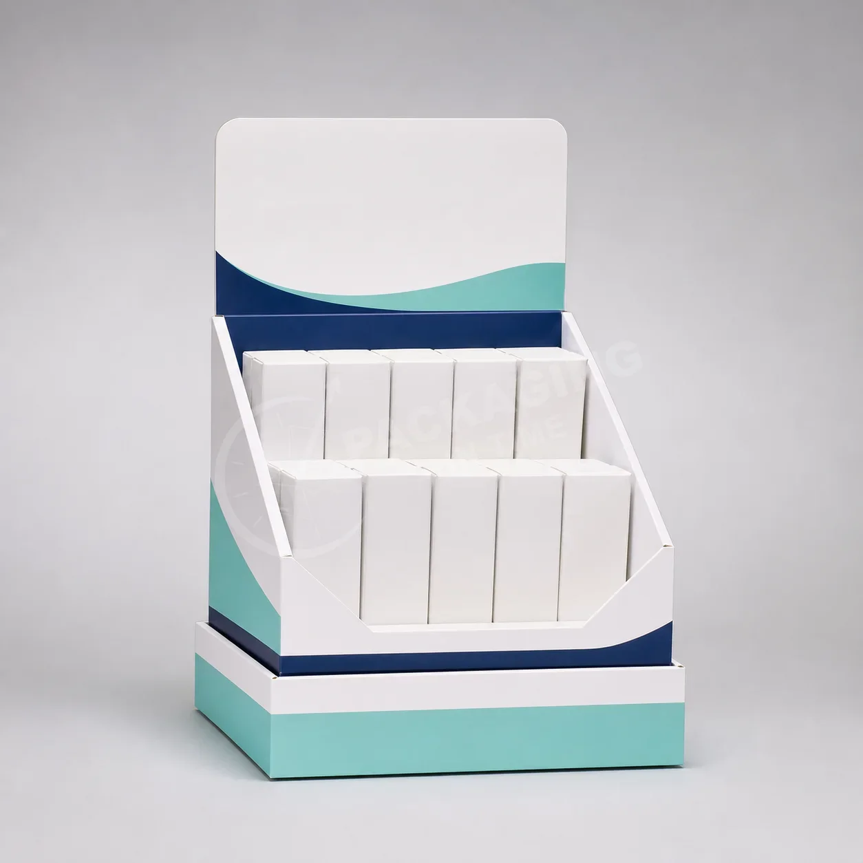 SureBase Pharmacy Display Box with Tiered Shelving
