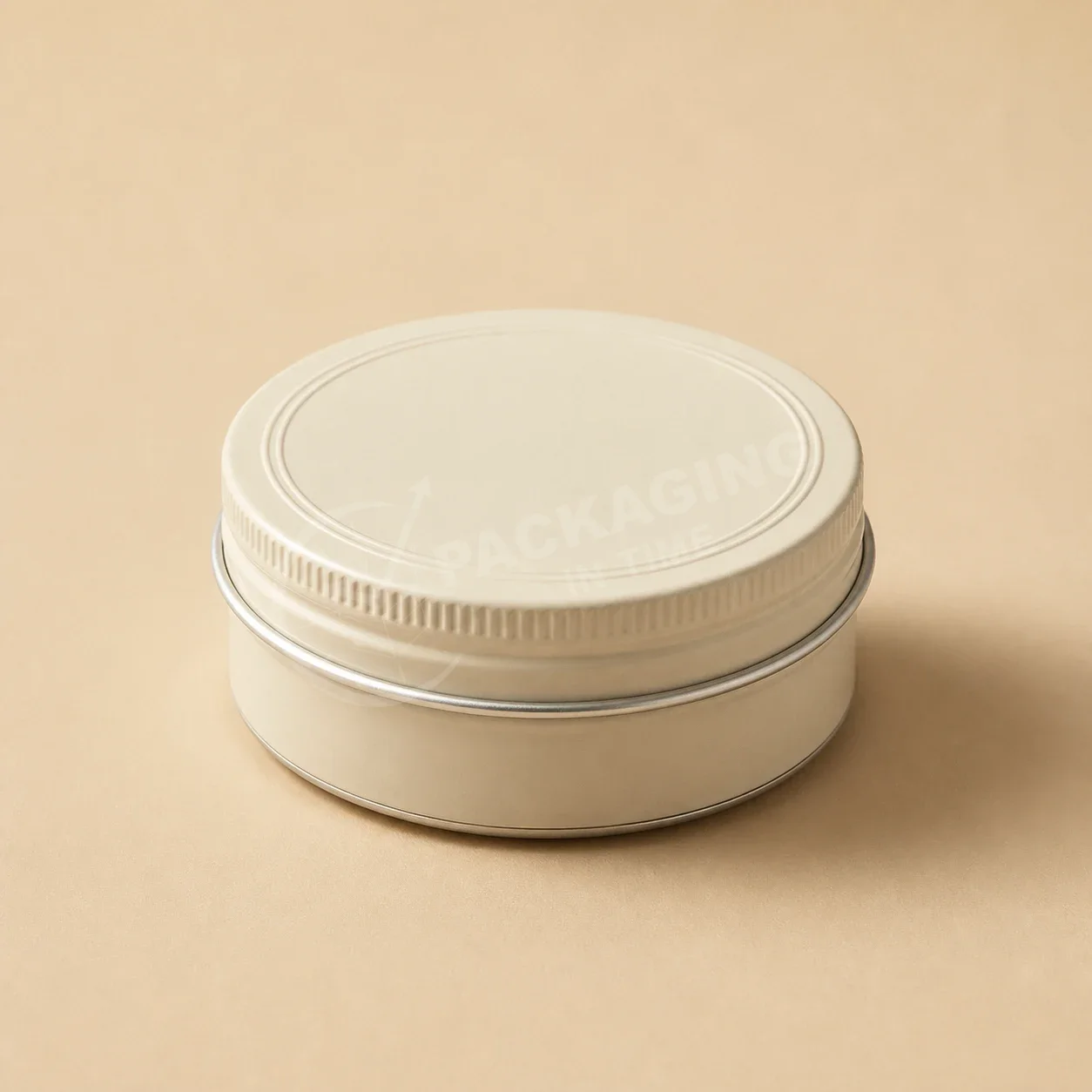 Round Balm Tin with Screw-On Lid image 3