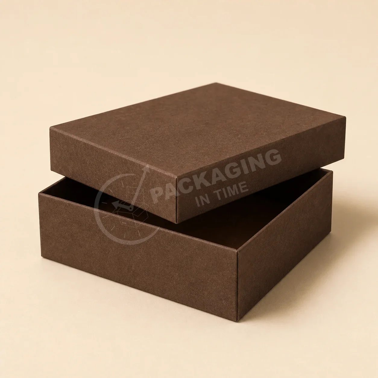 Brown Kraft Rigid Box with Tray and Sleeve