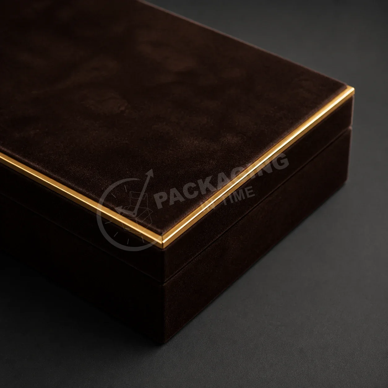 Luxury Chocolate Box with Gold Trim