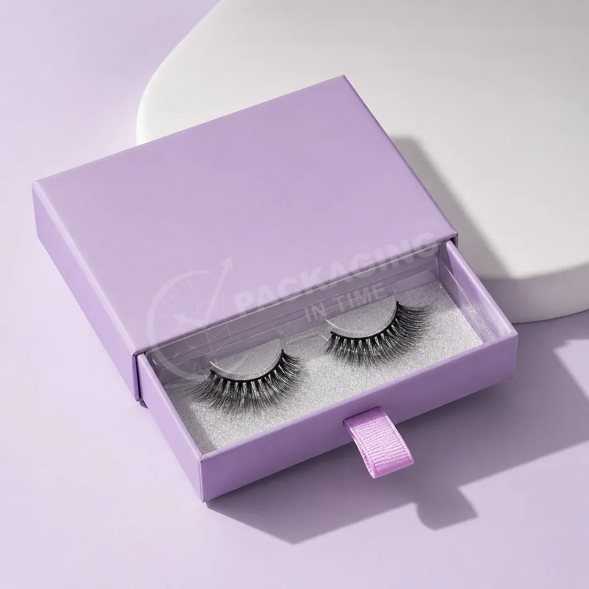 Luxury Eyelash Window Box with Multi-Tier Display image 2