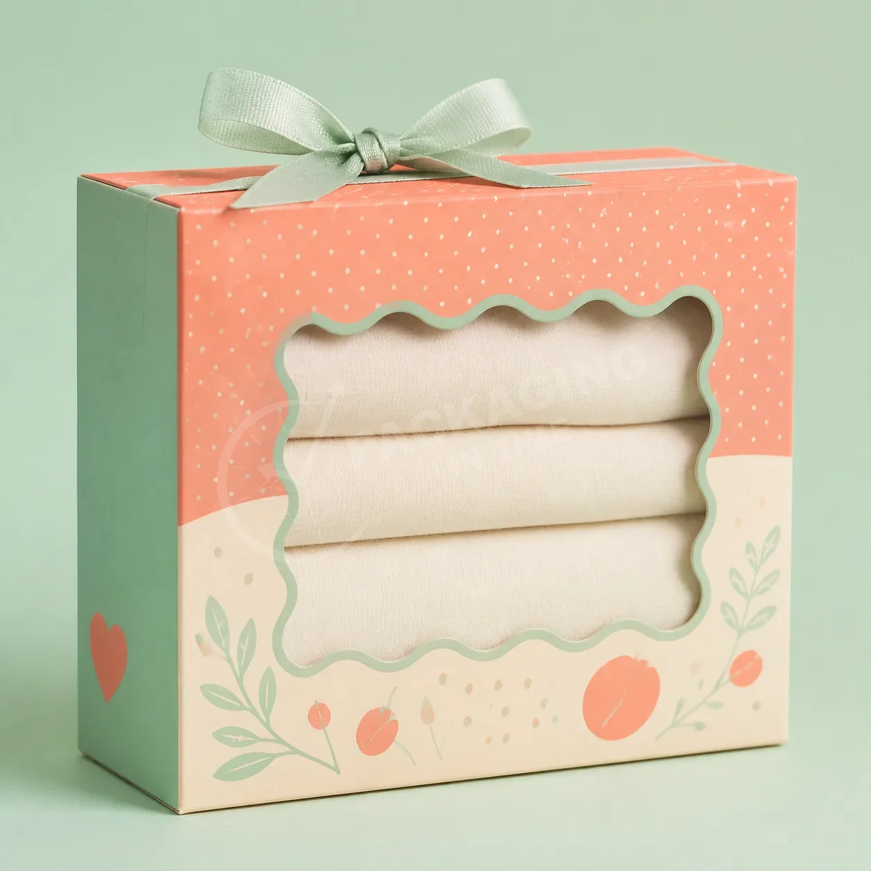 Peekaboo Baby Gift Boxes with Window Display image 2