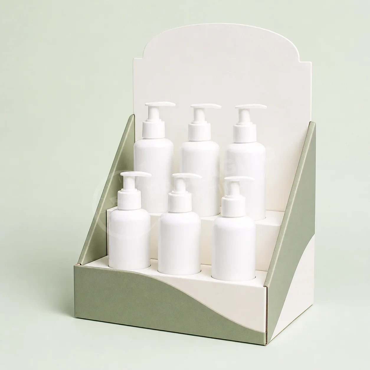 Velvet Display Box with Tiered Shelf Insert image 2
