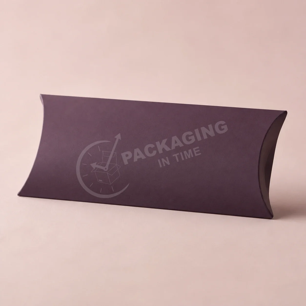 Pillow Box - White and Deep Plum Packaging image 3