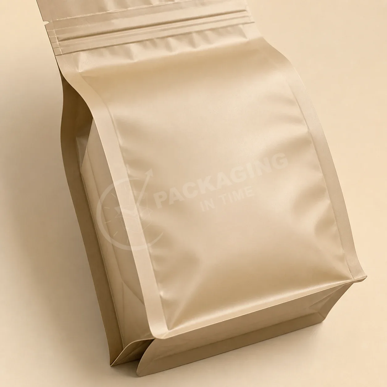 Gusset Pouches with Zipper Closure
