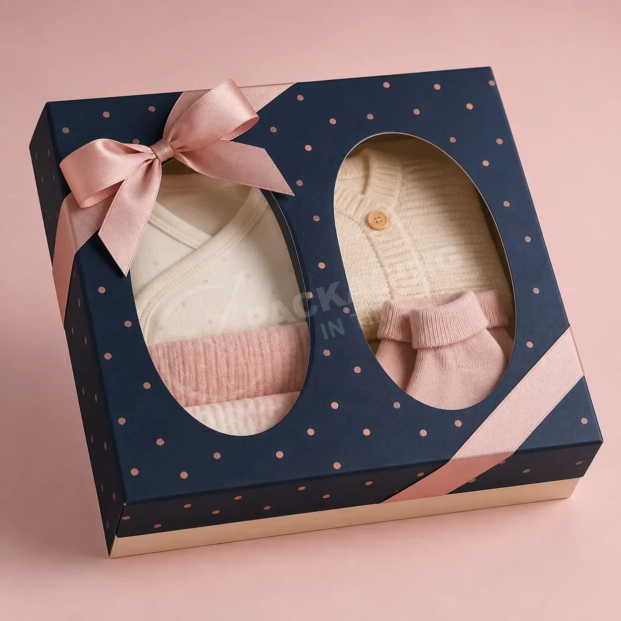 Dual Window Gift Box with Inserts image 3
