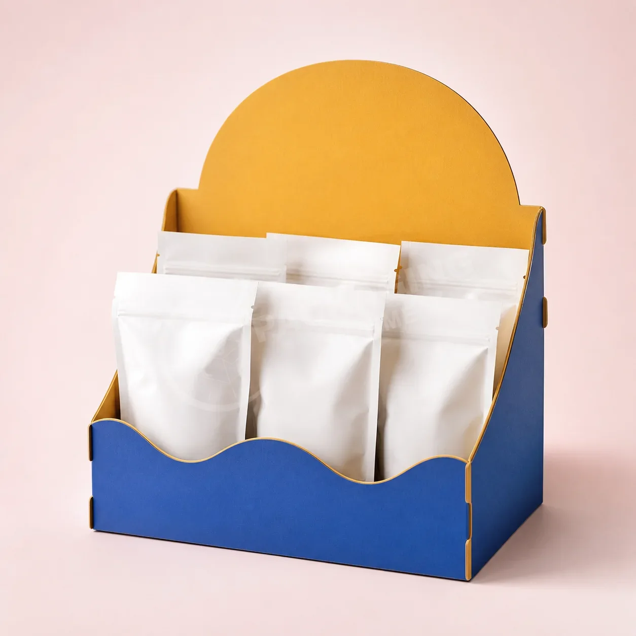 ArcTop Snack Display Box with Wave-Cut Front image 2
