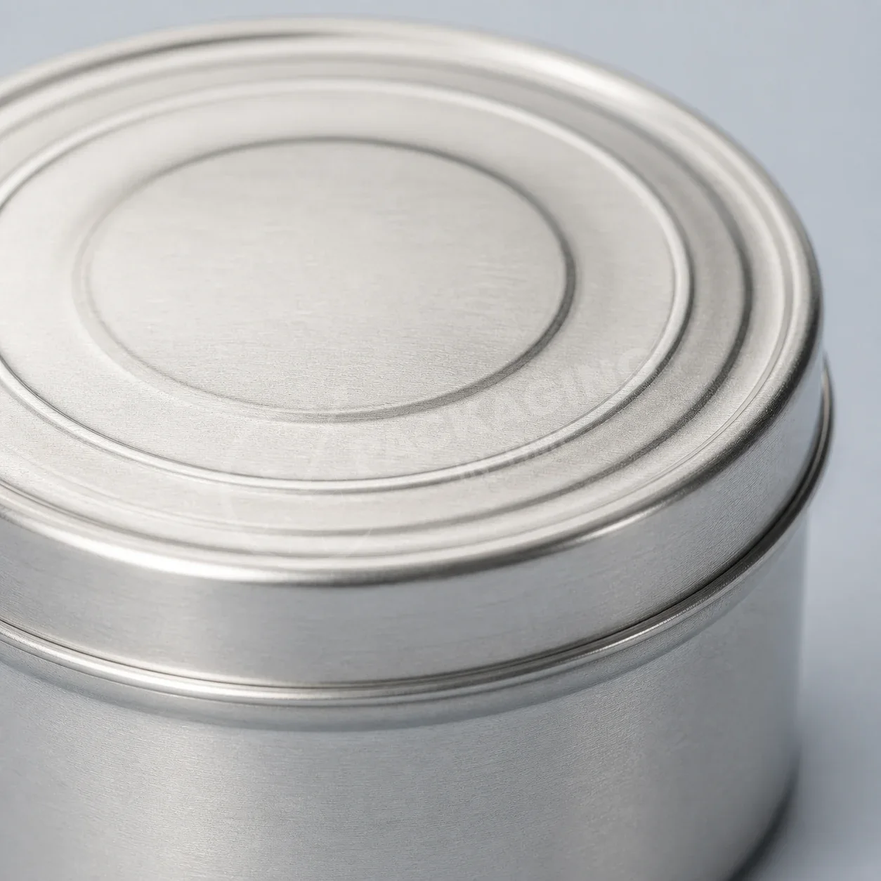 Orbit Metal Tin with Flat Lid
