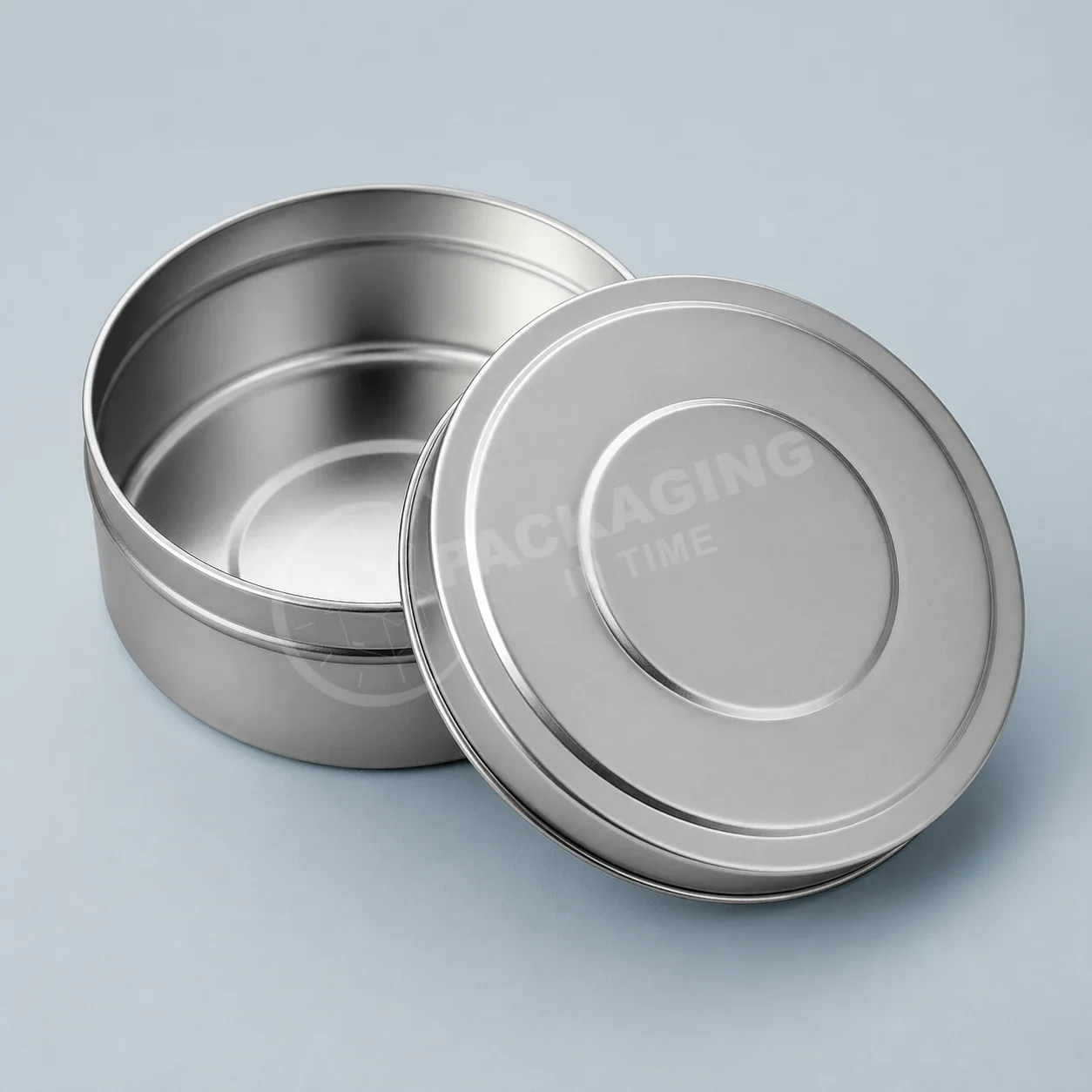Orbit Metal Tin with Flat Lid image 2