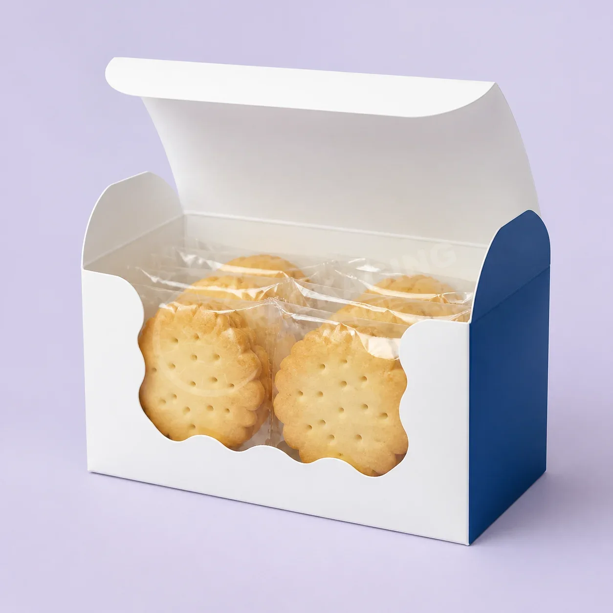 Custom Tuck Top Food Boxes with Window Display image 3