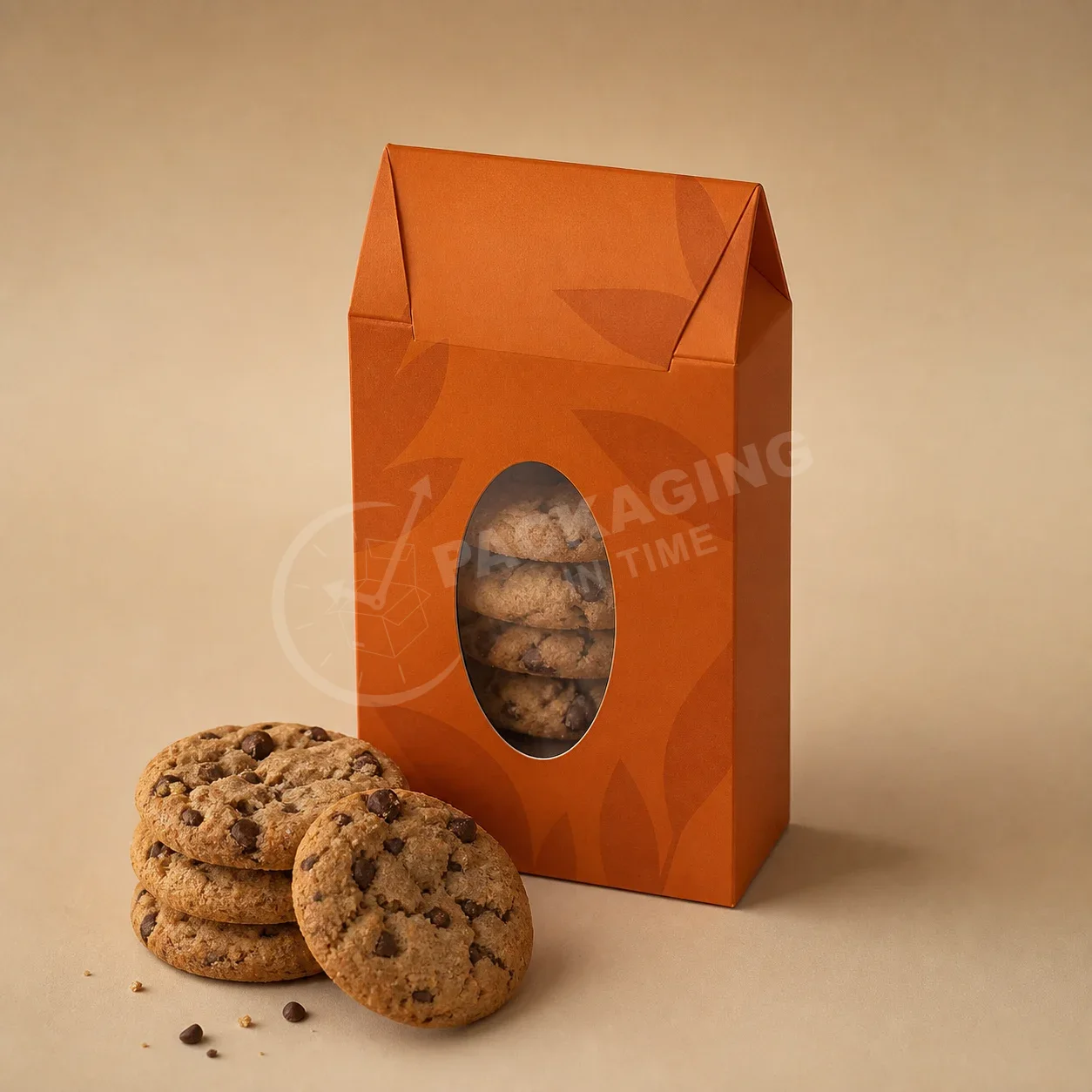 Custom Tuck Top Food Boxes with Window Display image 2