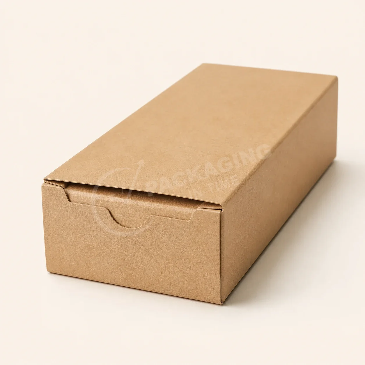 Straight End Carton Boxes - Natural Kraft Packaging
