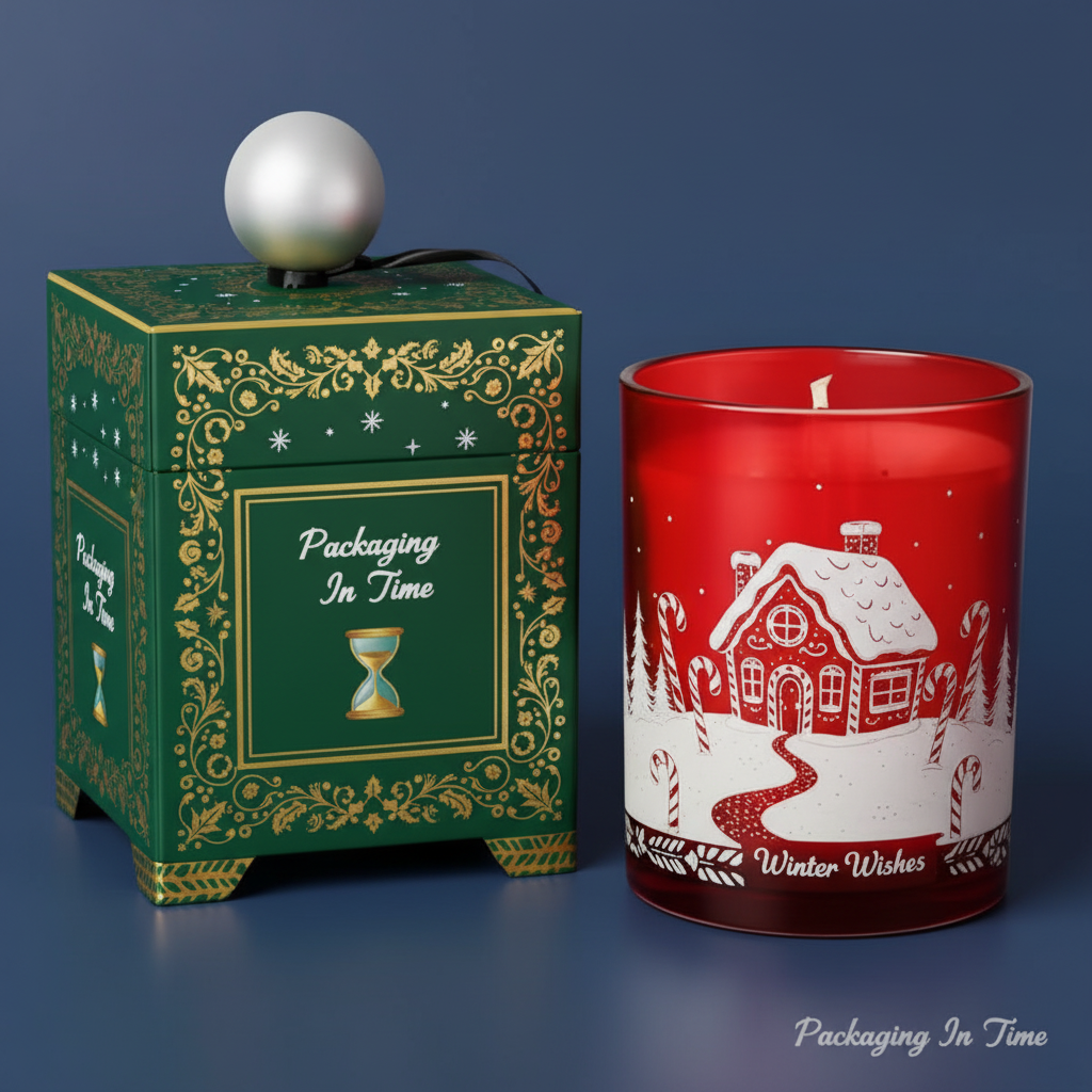 Christmas Candle Boxes