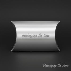 Custom Silver Pillow Boxes