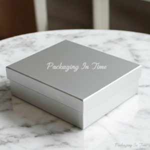 Custom Sturdy White Gift Boxes